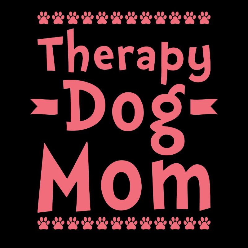 Therapy dog mom