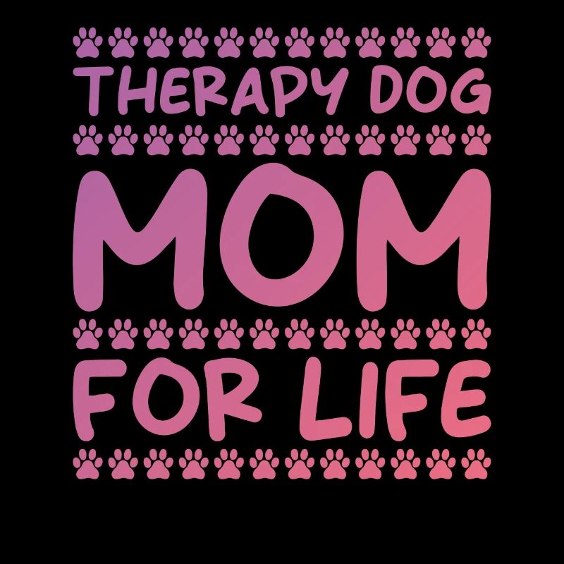 Therapy dog mom