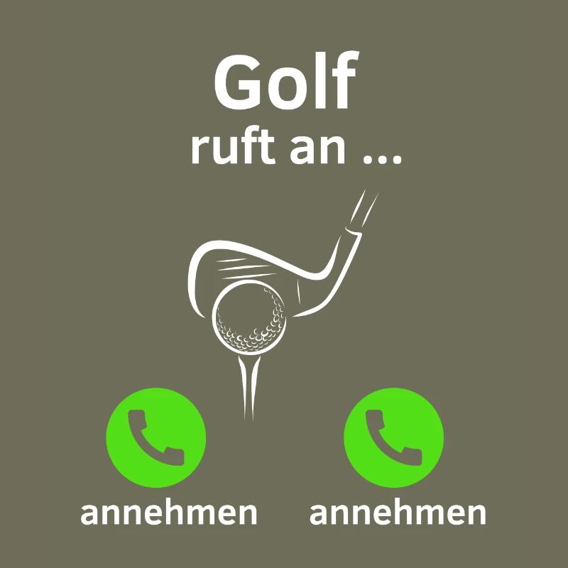 Golf ruft an - annehmen oder annehmen?