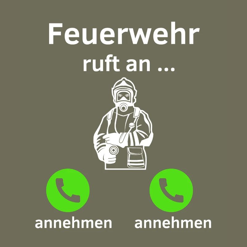 Feuerwehr ruft an - annehmen oder annehmen?