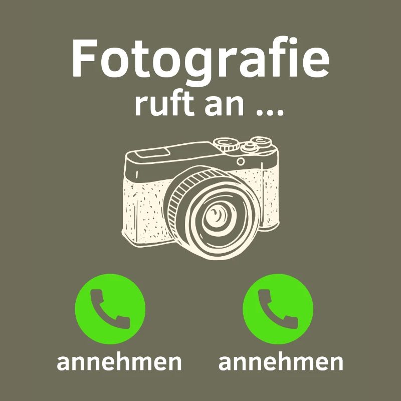Fotografie ruft an - annehmen oder annehmen?