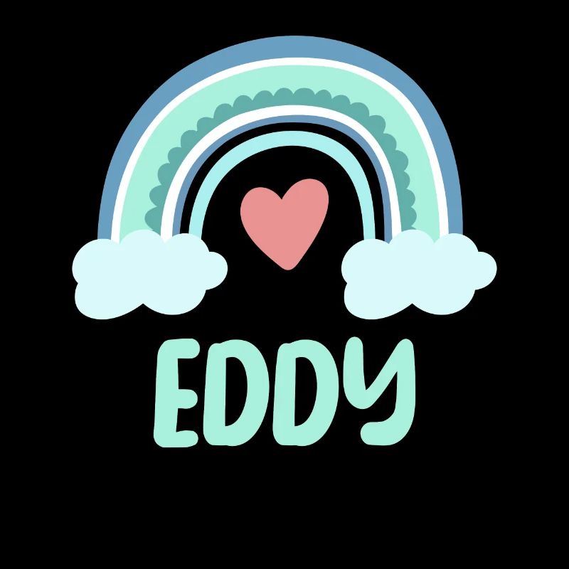 Eddy Name Regenbogen Baby