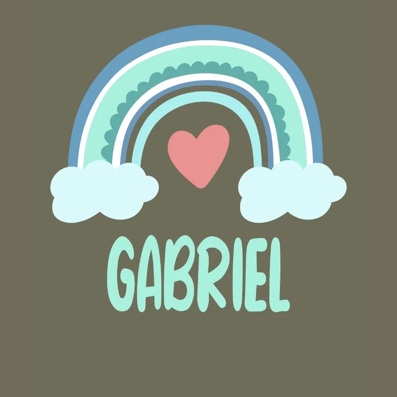 Gabriel Nom Rainbow Baby