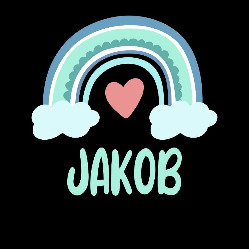 Jakob Name Rainbow Baby