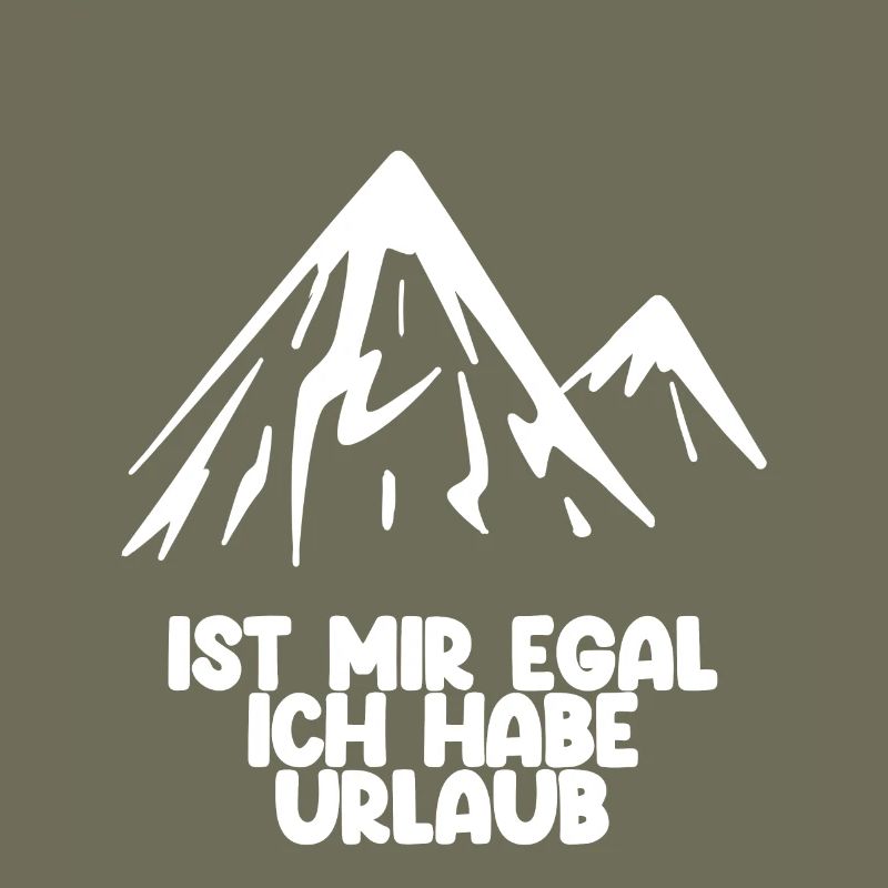 Urlaub Spruch Berg Berge