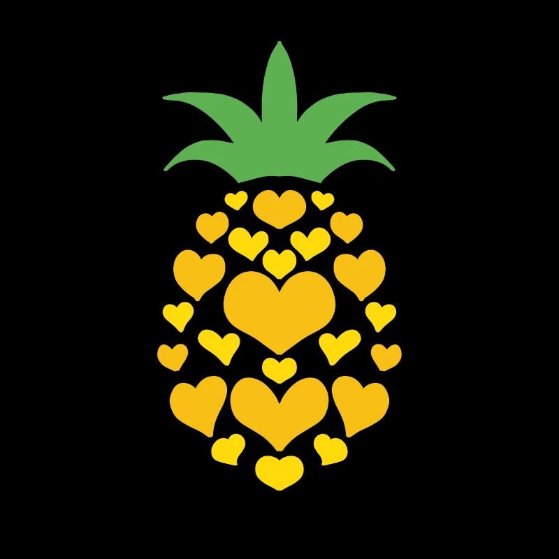 Ananas Herz
