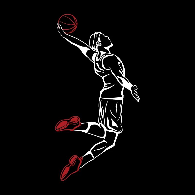 Joueur de basket-ball Slam Dunk