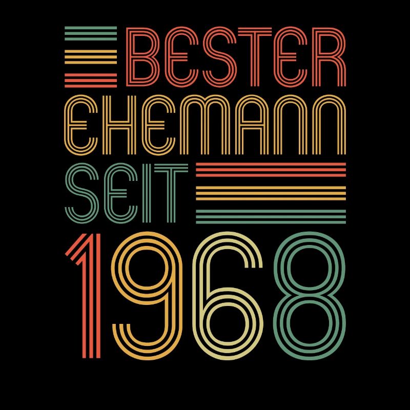 55. Hochzeitstag Bester Ehemann seit 1968