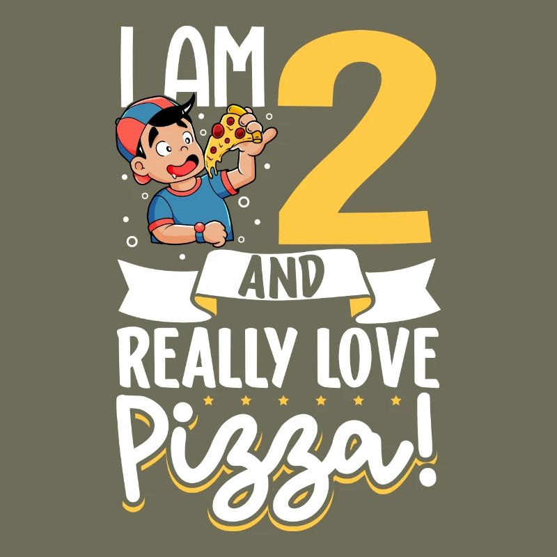 J’ai 2 ans - Boy Pizza