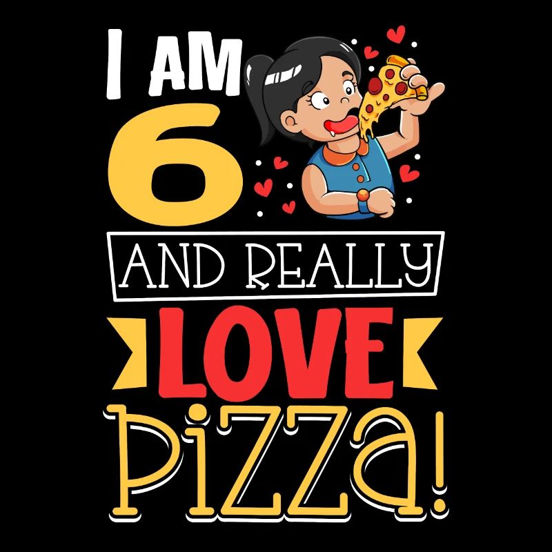 Ich bin 6 - Mädchen Pizza