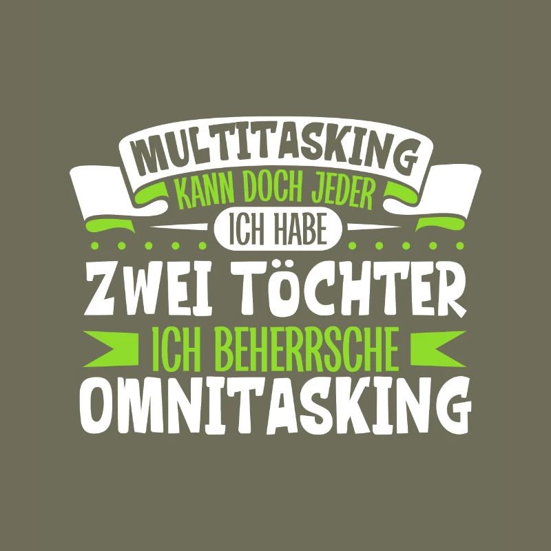Multitasking kann jeder - Vater und Töchter