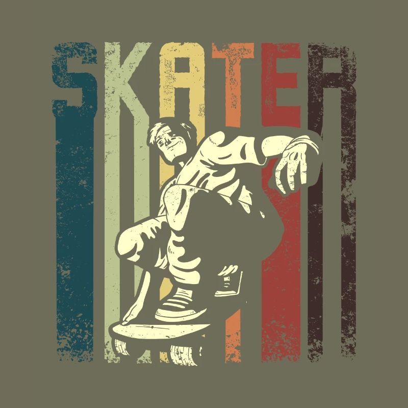 Skateboard Rétro Vintage