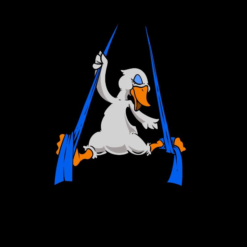 Aerial Silk Swan