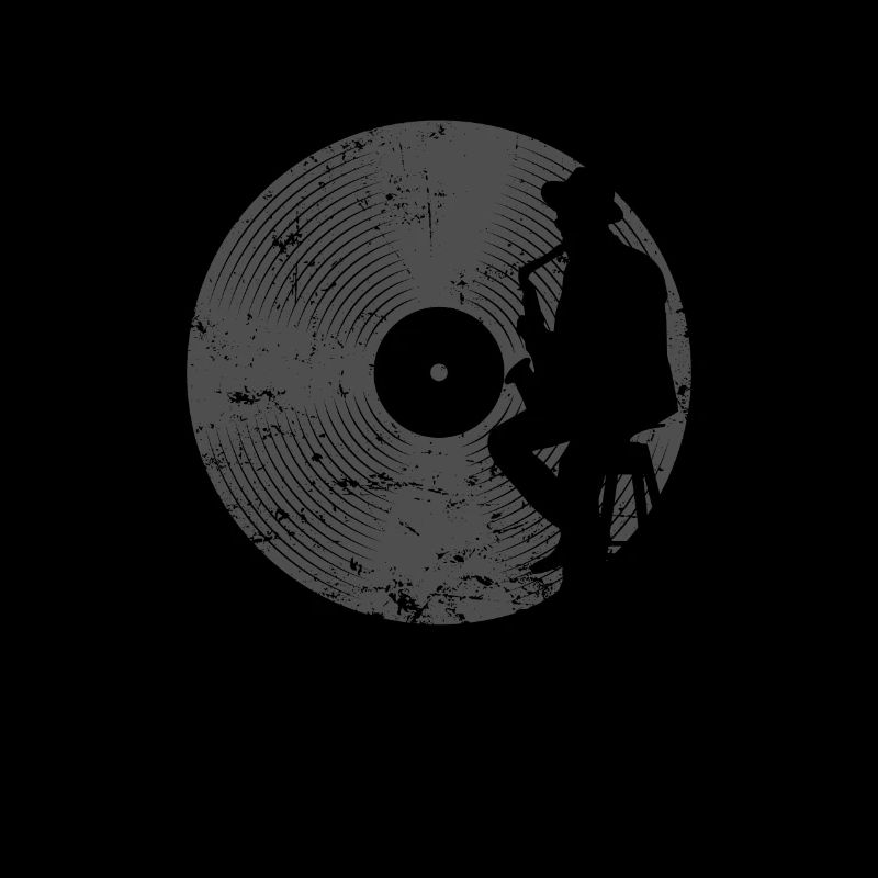 Blues oder Jazz auf Vinyl Schallplatte