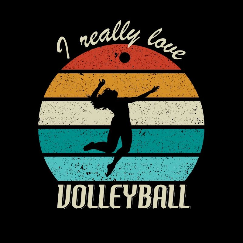 J’aime vraiment le volleyball