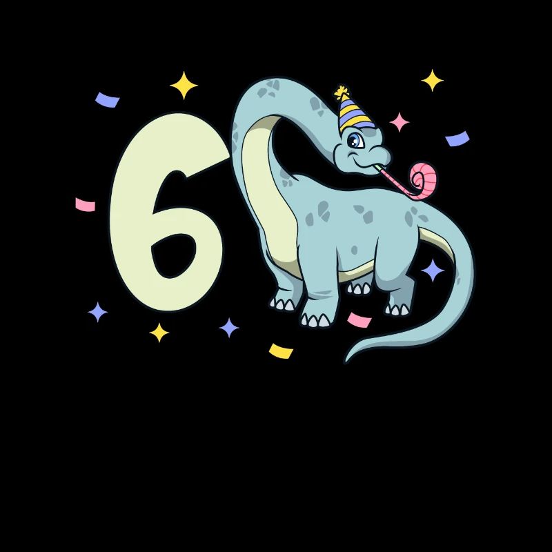 Avec Brachiosaurus - Anniversaire des enfants 6 ans