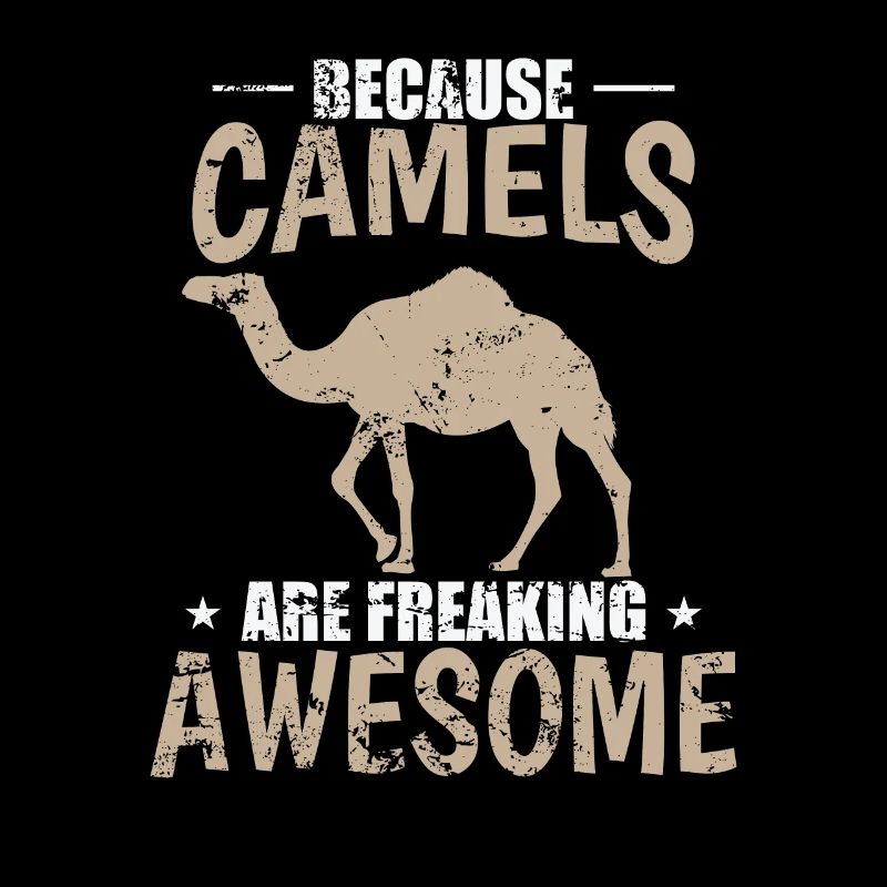 Parce que les chameaux sont effrayants Awesome Desert