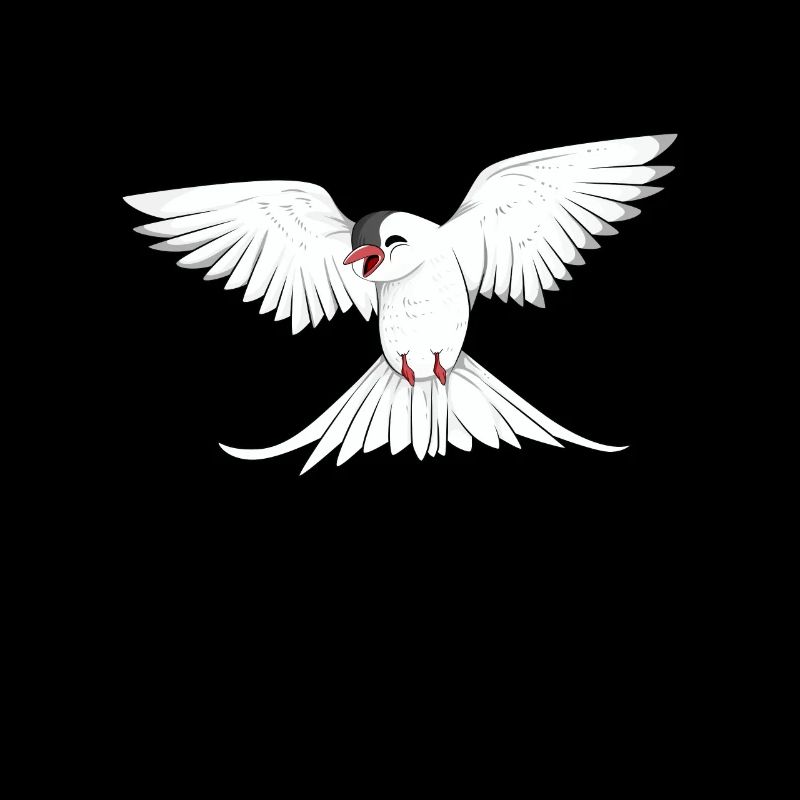 Kawaii Arctic tern