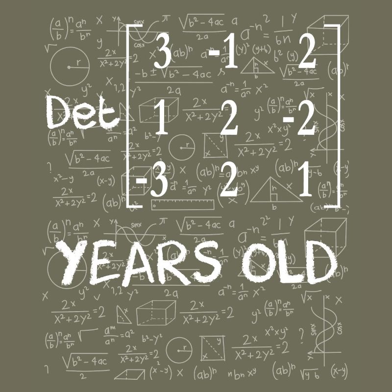29th birthday 29 years matrix determinant