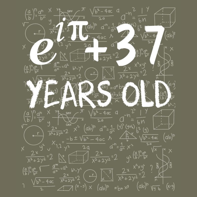 36. Geburtstag 36 Jahre alt Euler Identität