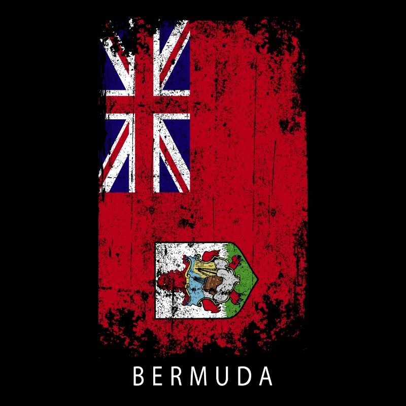 Souvenir avec le drapeau du pays des Bermudes
