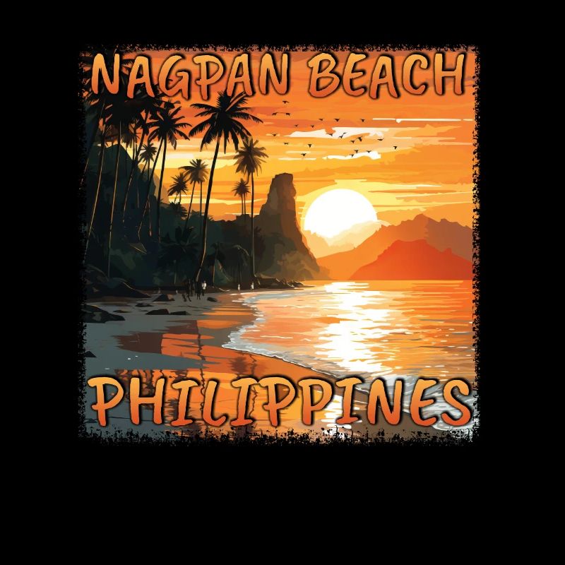 Vacances d’été Nagpan Beach: Grunge Sunset