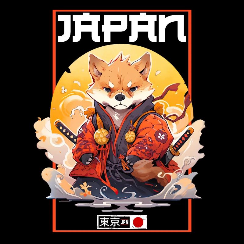 Asie Corki Samouraï Japonais Samouraï