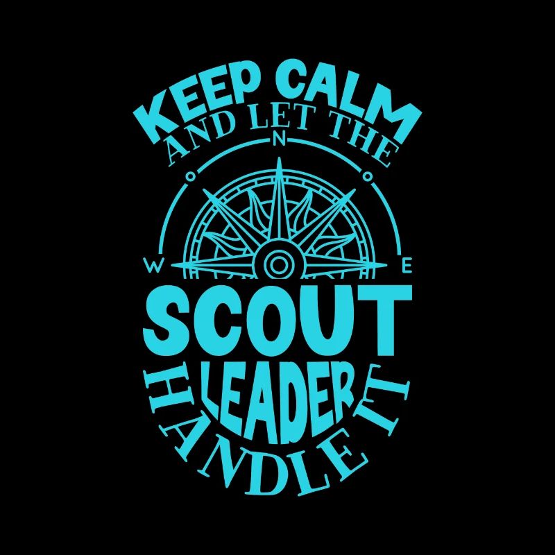Restez calme - c’est ce que fait l’enseignant scout