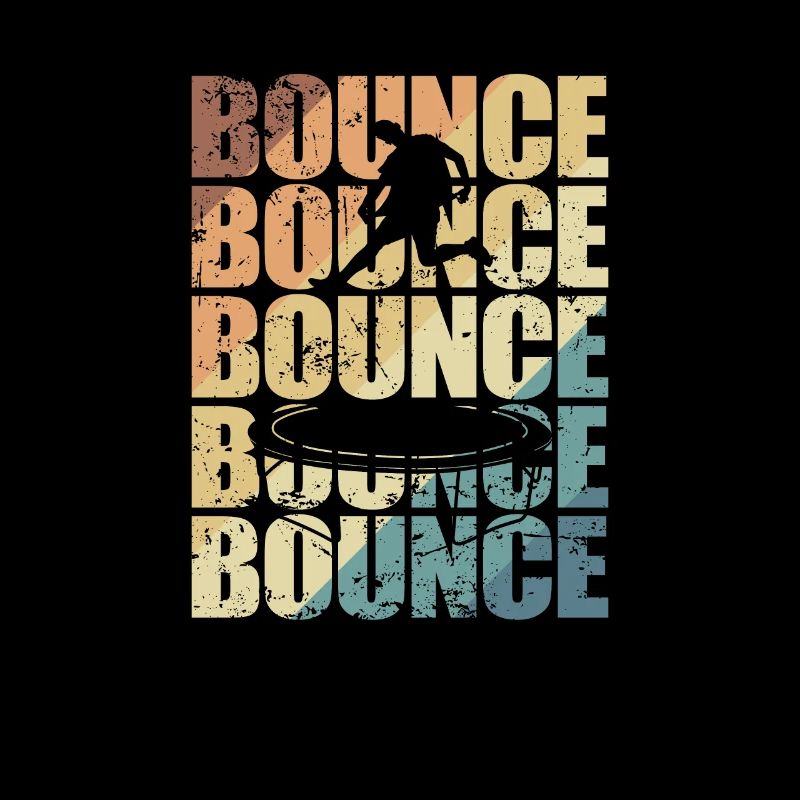 Bounce Trampolin springen Sport Hobby