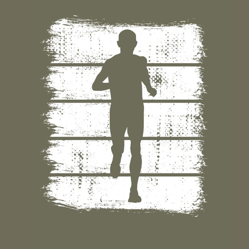 Funny Runner Drawing