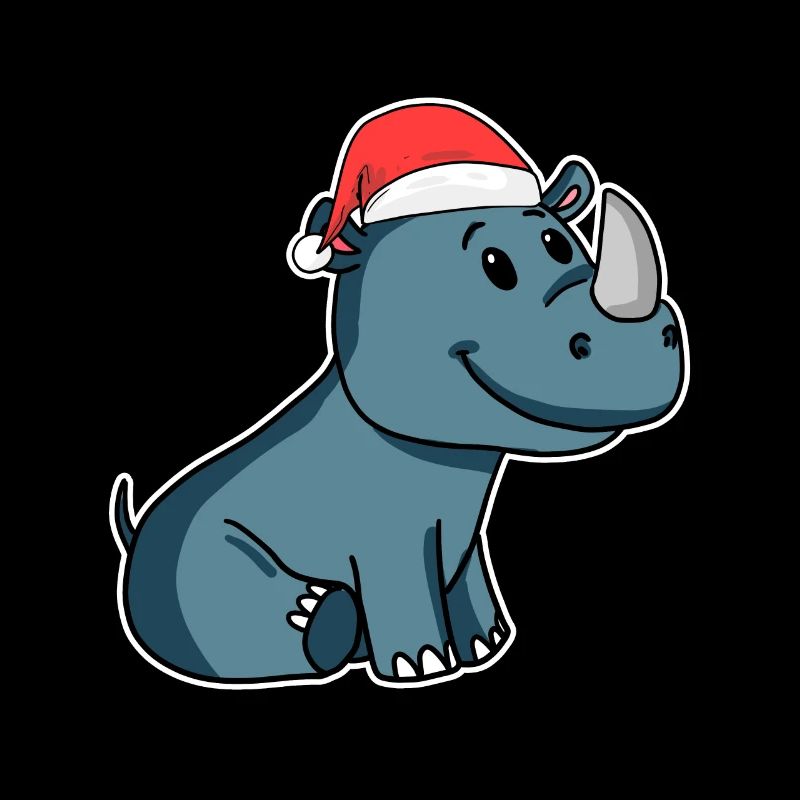 Noël rhinocéros
