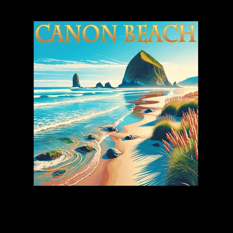 Cannon Beach Oregon Strandurlaub Design