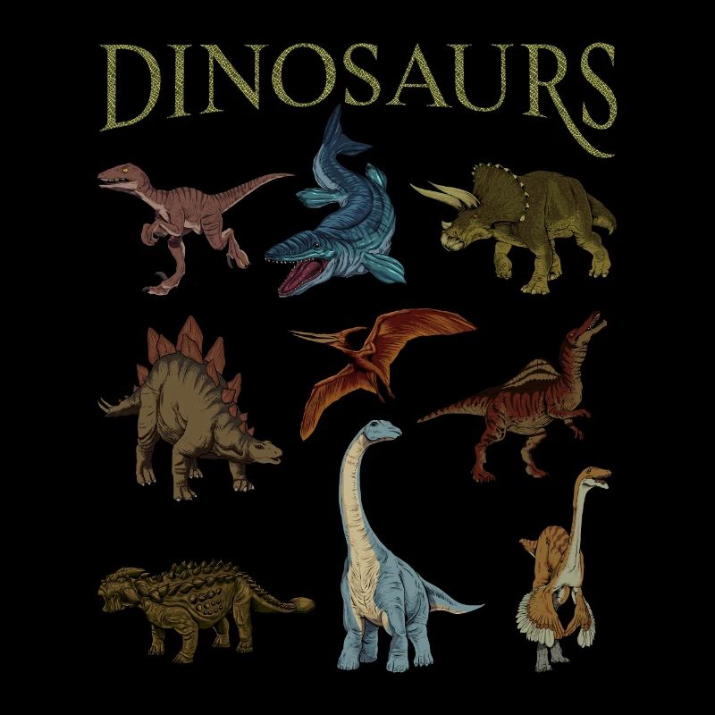 Verschiedene Dinosaurier