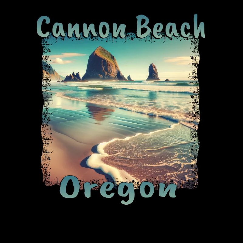 Cannon Beach, Oregon, USA - Relaxing Vacation on the