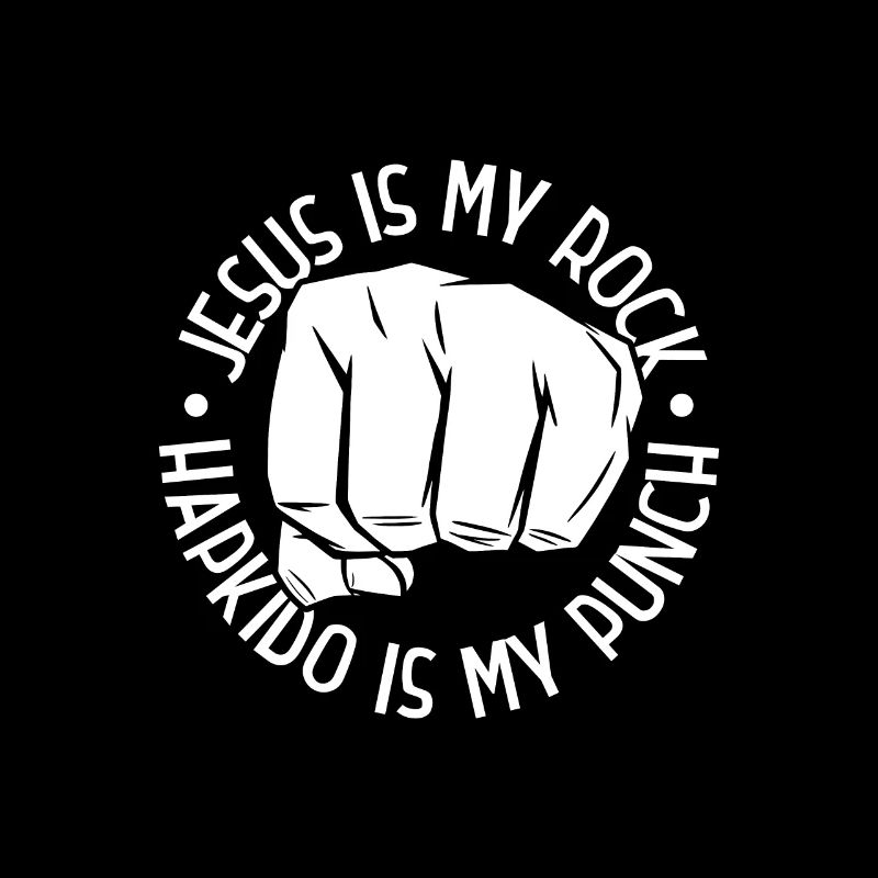 Jésus est mon rocher - Hapkido est mon coup