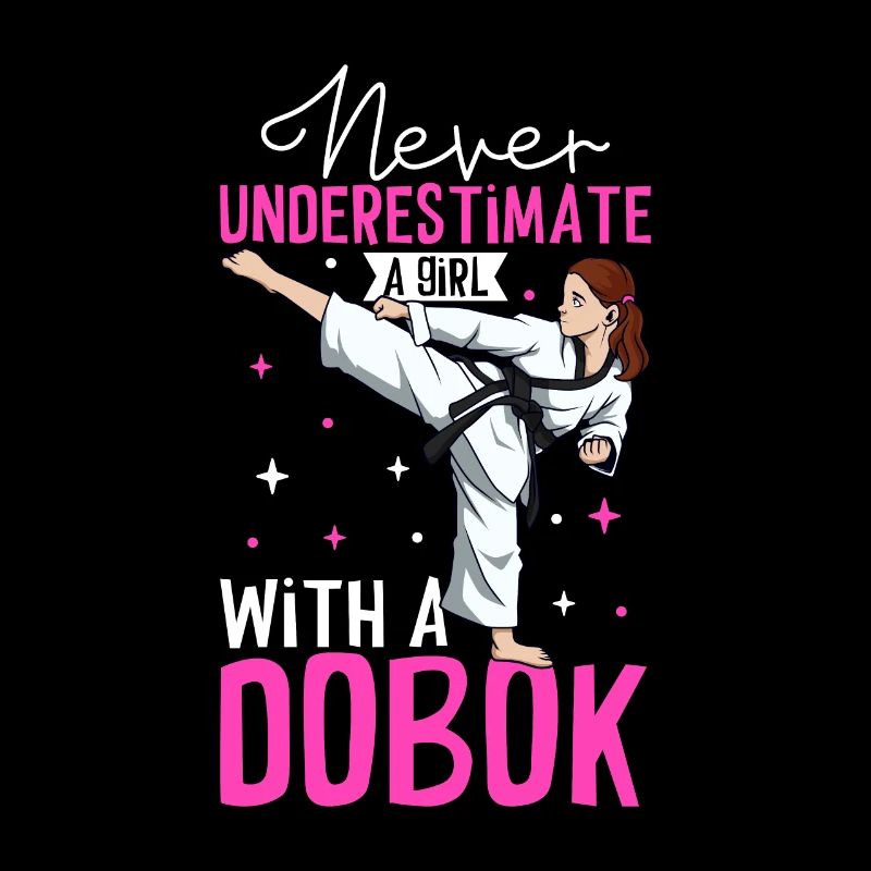 Unterschätze niemals ein Mädchen im Hapkido