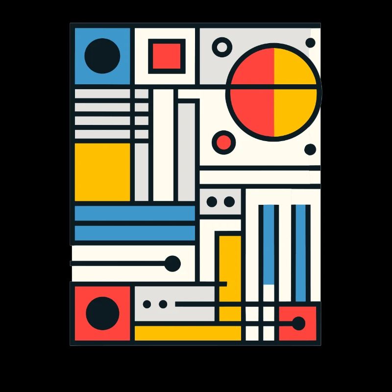 Bauhaus Architecture Esthétique géométrique