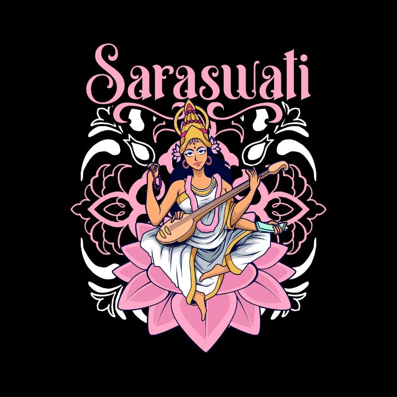 Dieu hindou - Saraswati