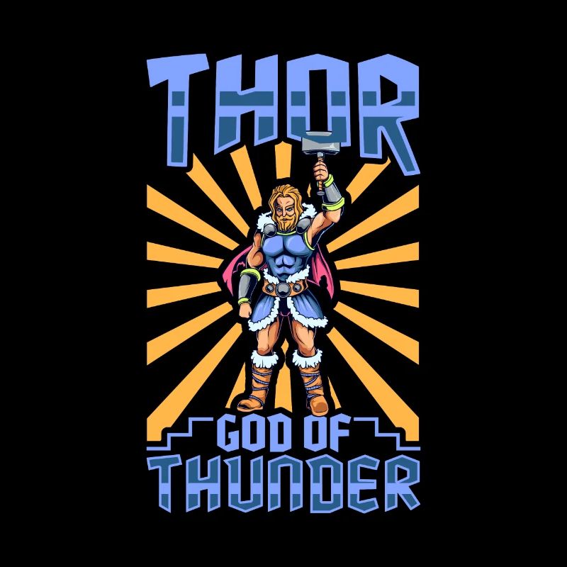Dieu Viking du Tonnerre Thor