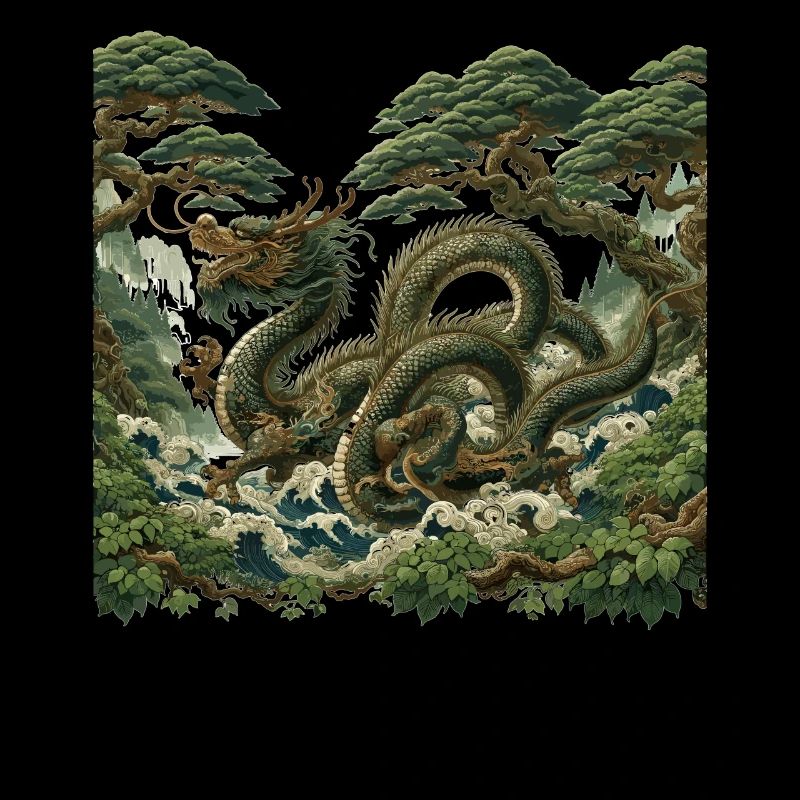 Chinesische Drachenkunst