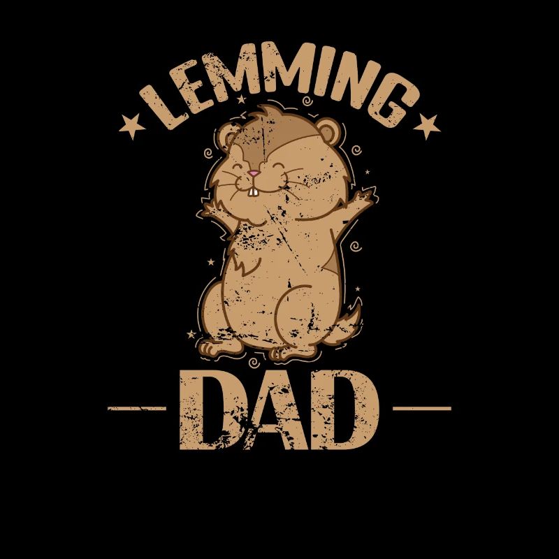 Lemming Dad Rodent Overconfidence
