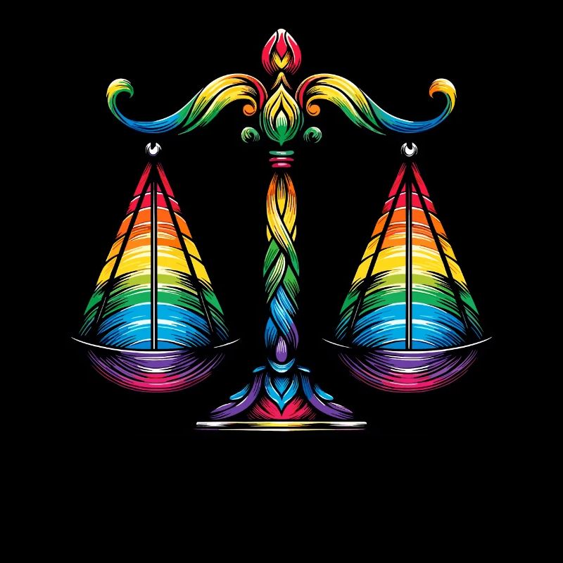 Conception d’astrologie de signe astrologique du zodiaque Balance