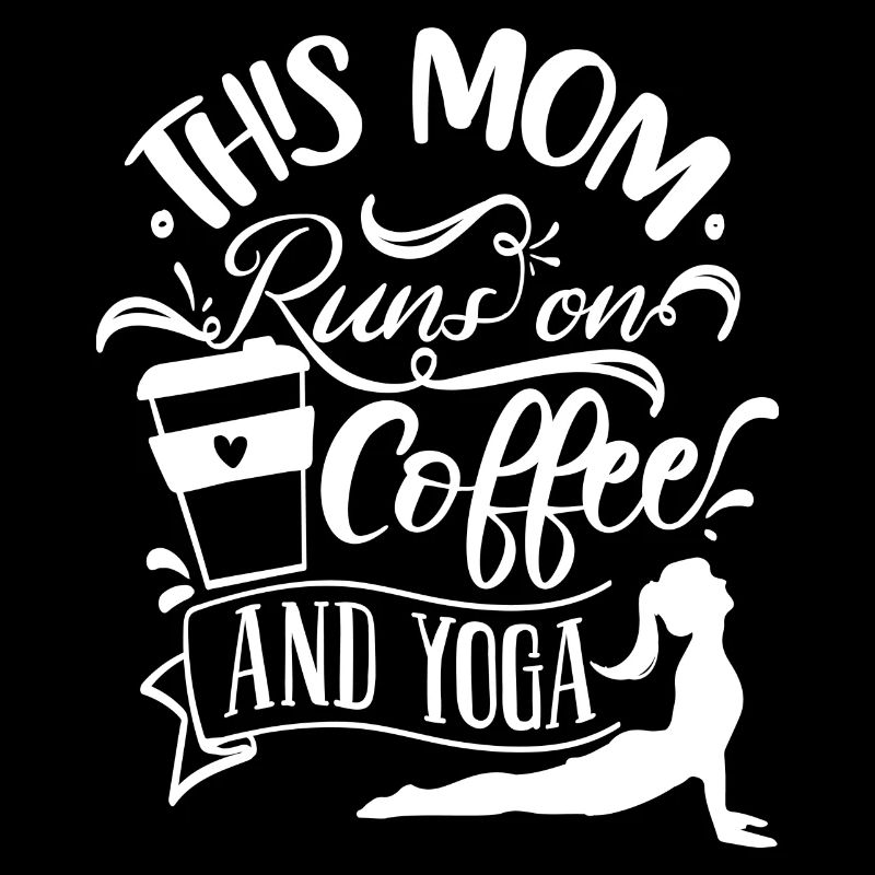 Diese Mama läuft mit Kaffee und Yoga