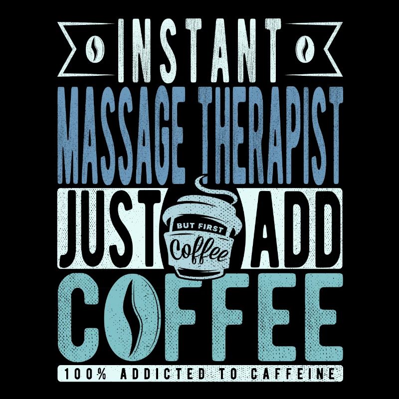 Instant-Massagetherapeut fügen Sie einfach Kaffee hinzu