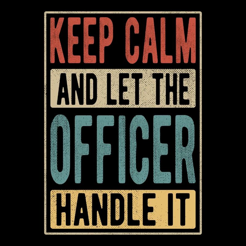 Offiziers-Retro-Geschenk