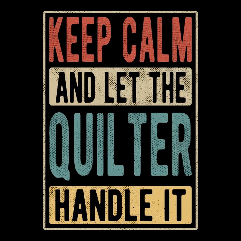 Quilter Retro Geschenk