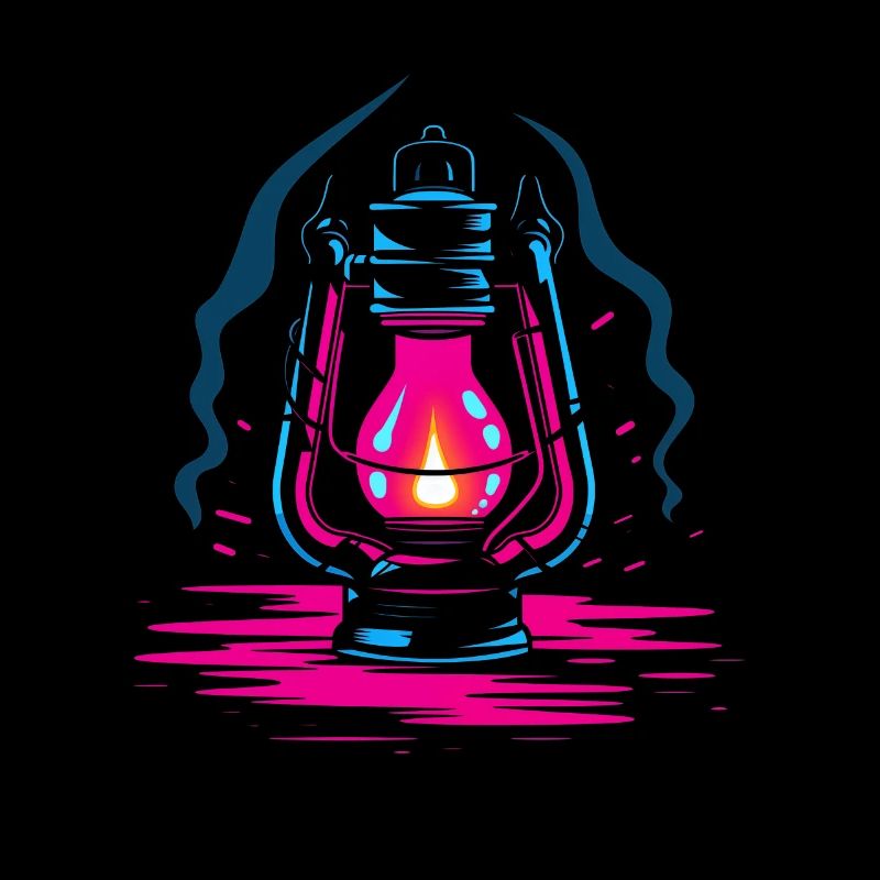Oil Lamp Retro Look