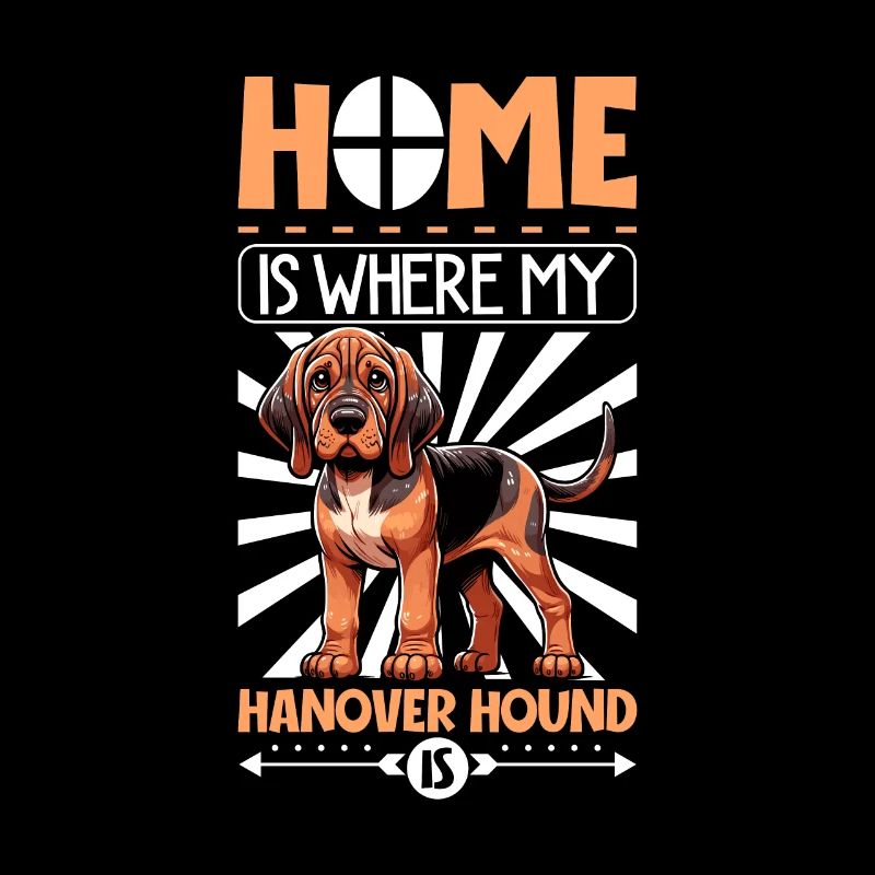 Zuhause - Hannoverscher Schweißhund