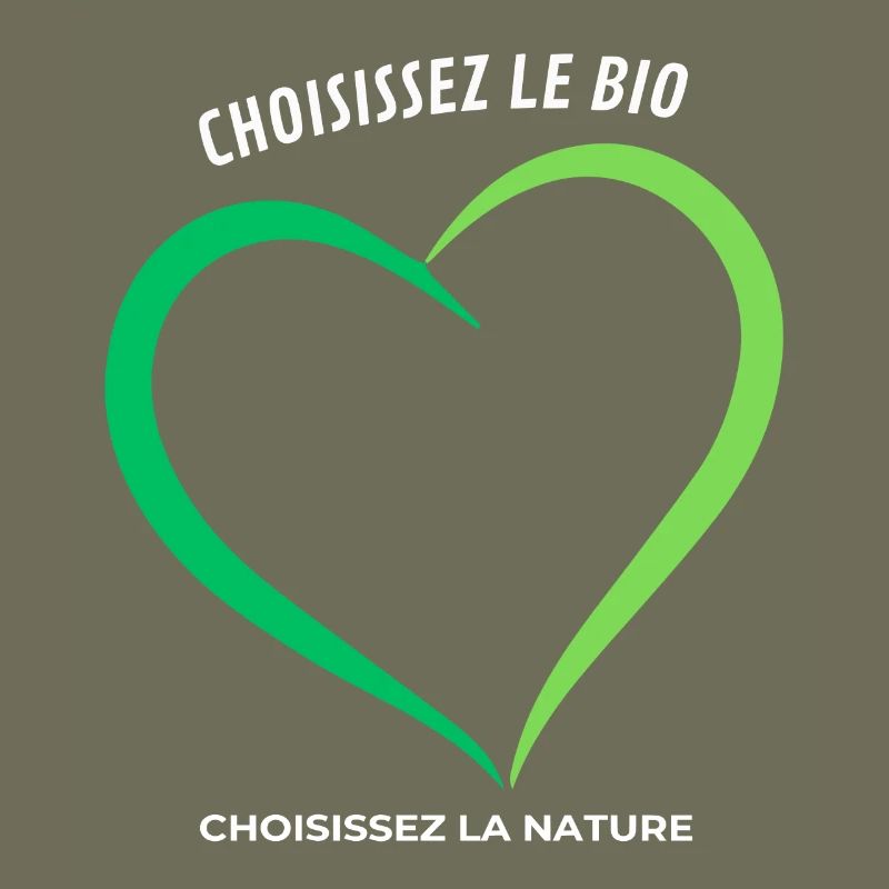Wählen Sie Bio Wählen Sie die Natur