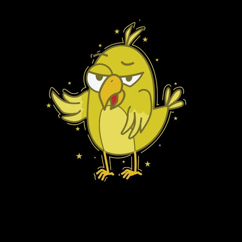 crazy Kanarienvogel